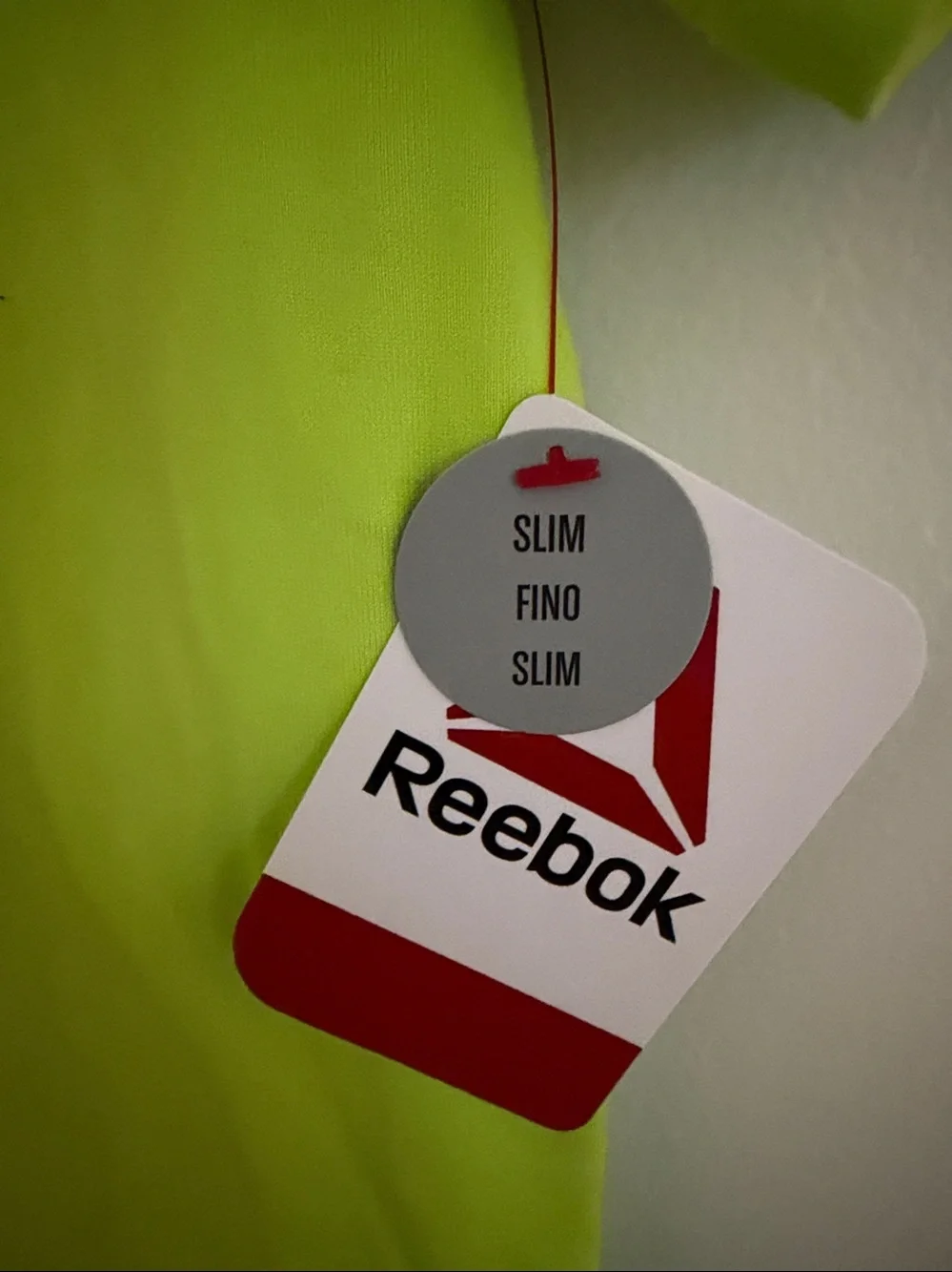 Reebok Neon Lime RBK-DRY Short Sleeve Tee